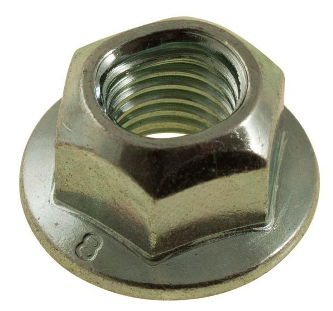Låsemutter M12-1,75 h=16 mm flenslåsing