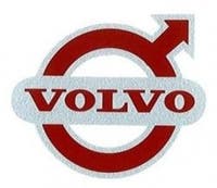 Volvo dekal rød-sølv — bild 1 av 2