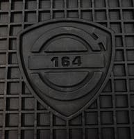 Mattesett tilbehør svart gummi