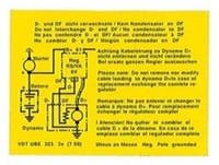 Ladeskilt for laderelé 6V — bild 1 av 2