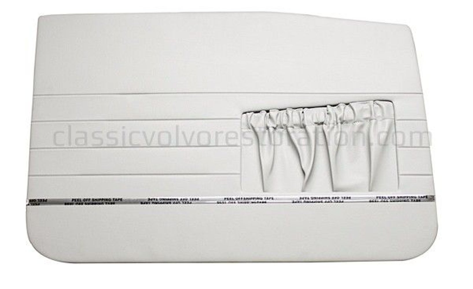 Dørpanel grå foran