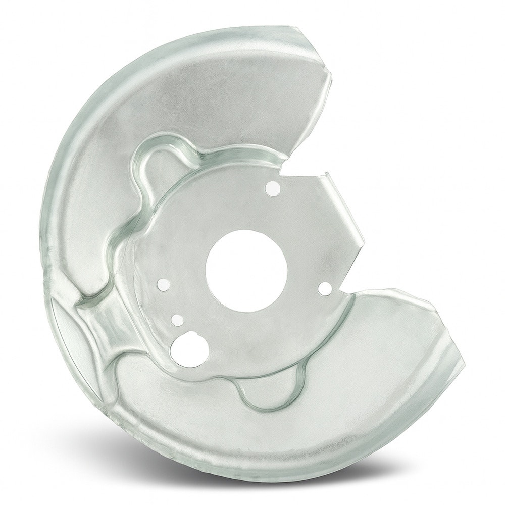 Bremseskjold venstre foran m/ABS