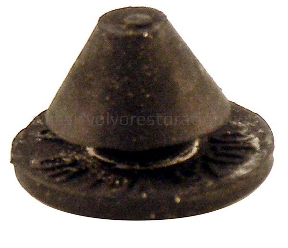 Gummiknapp hatthylle