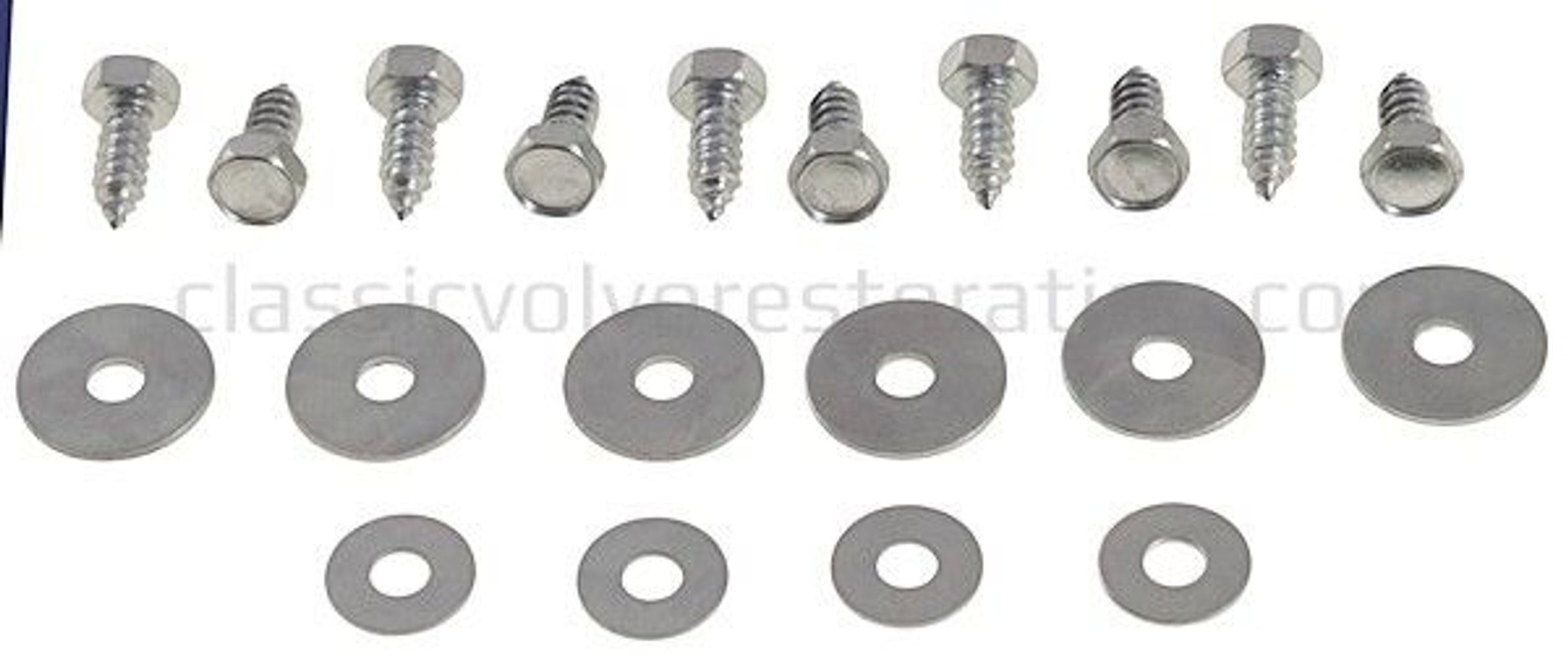 Monteringssett for fremre skjerm til Volvo PV444, PV544 — bild 2 av 2