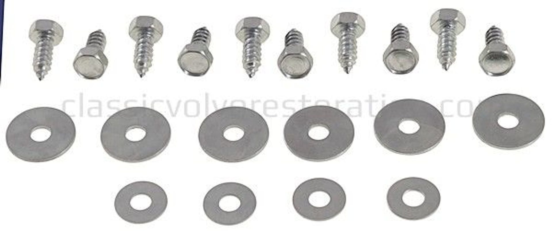 Monteringssett for fremre skjerm til Volvo PV444, PV544 — bild 2 av 2