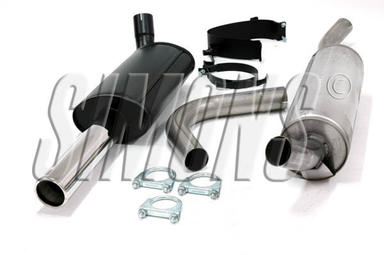 Eksosanlegg for Volvo 760, 2,5" Turbo Multilink
