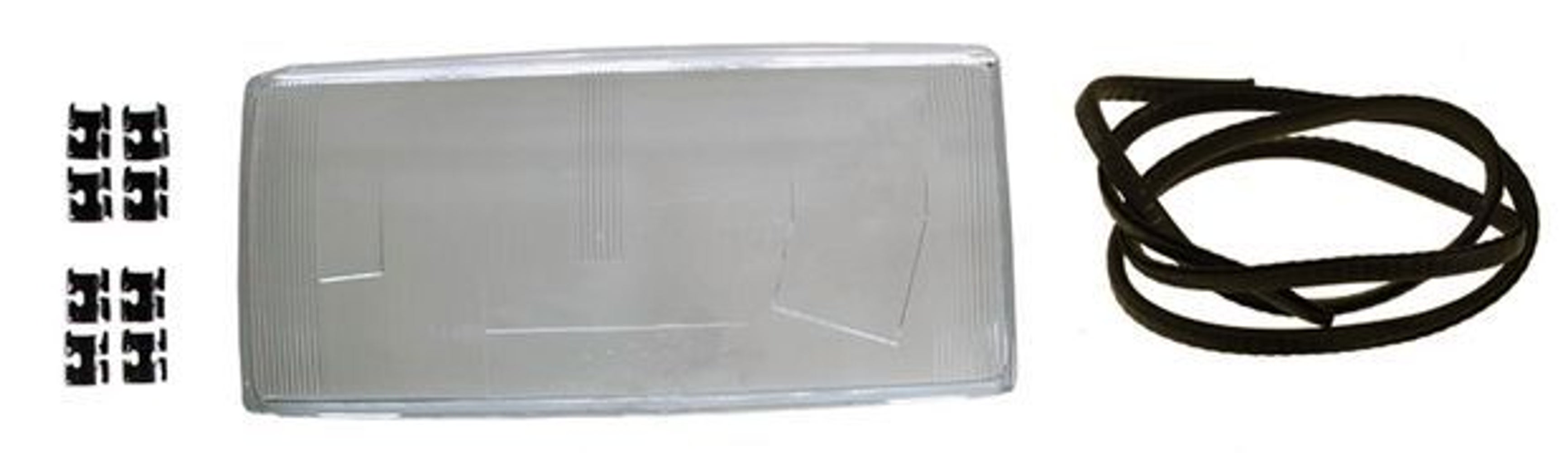Glassfrontlykt til Volvo 740, 760, 1982-89, høyre