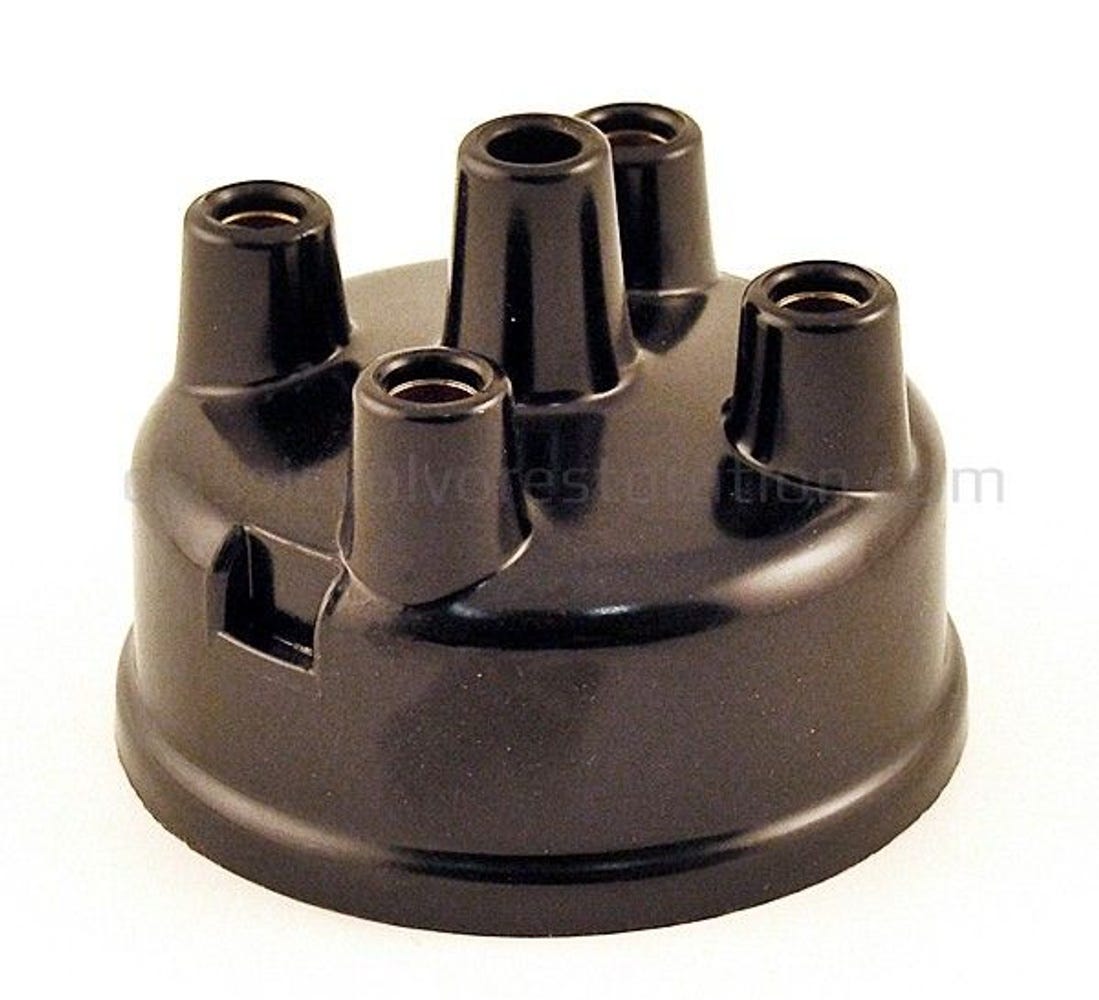 Fordelerlokk for Volvo PV444, B4B Autolite 1947-50