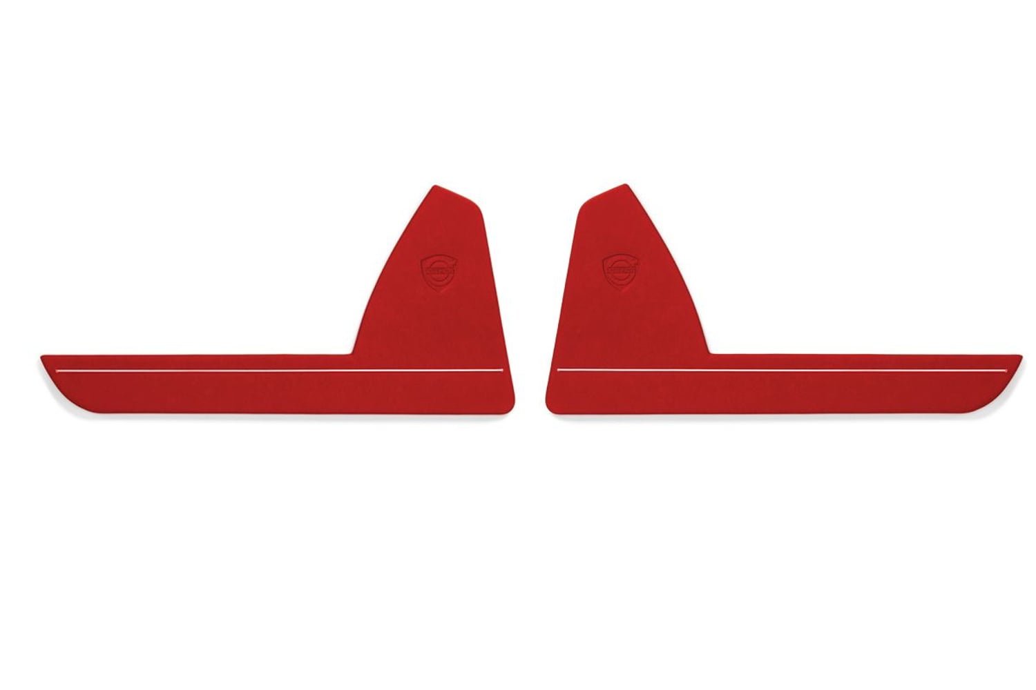 Dørpanel undre rød