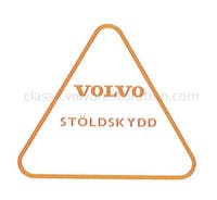 Tyverisikringsklistremerke — bild 2 av 2