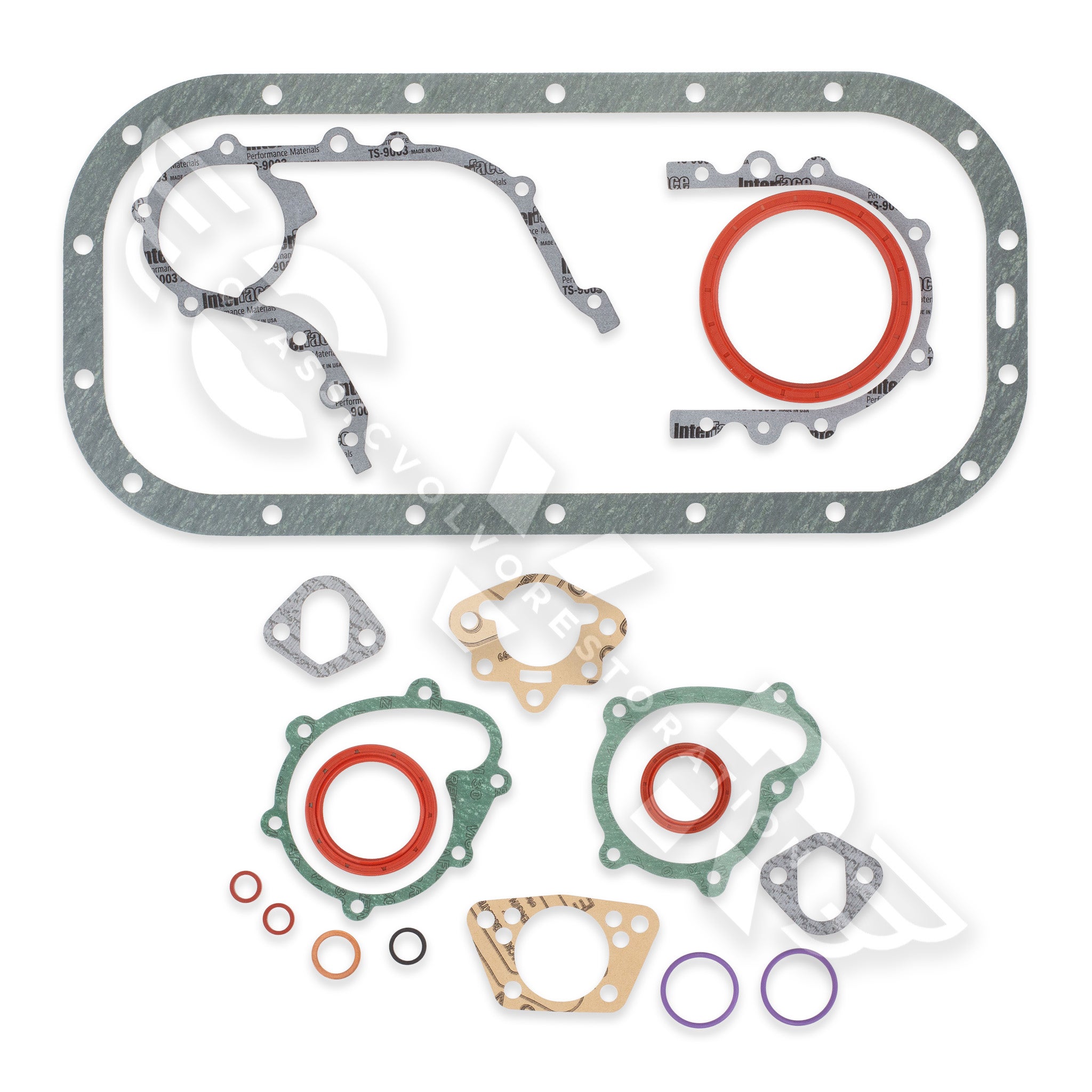 Tilleggssett B17-B230A/K for Volvo 240, 740, 1975-90 — bild 2 av 2