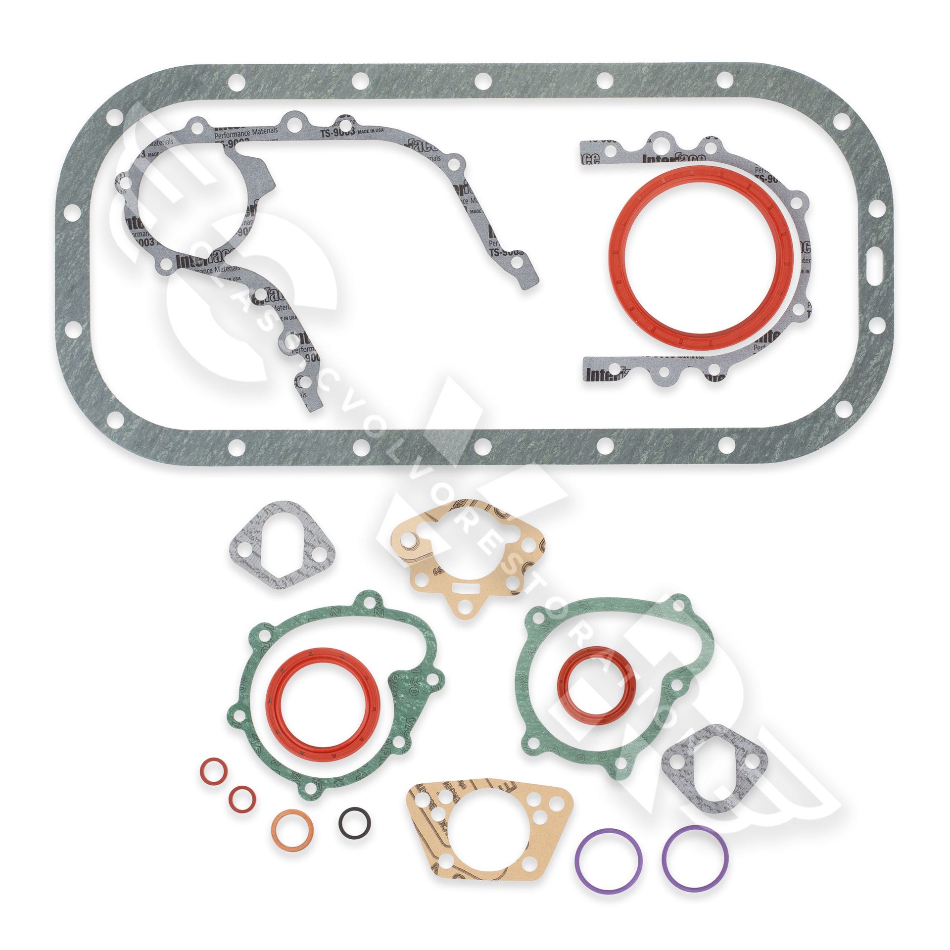 Tilleggssett B17-B230A/K for Volvo 240, 740, 1975-90 — bild 2 av 2