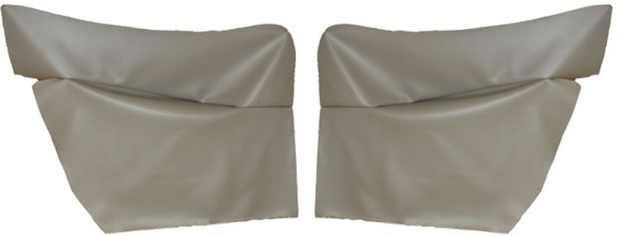 Kledning bakre sider grå