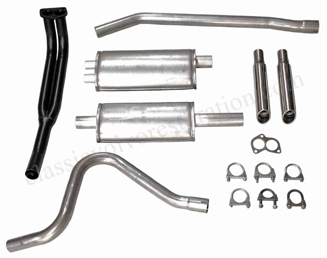 Eksosanlegg 2" sport til Volvo 1800