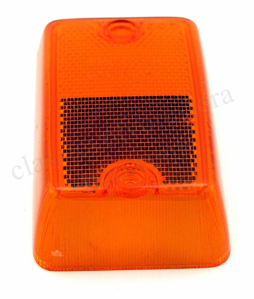 Glass sidemarkeringslys orange