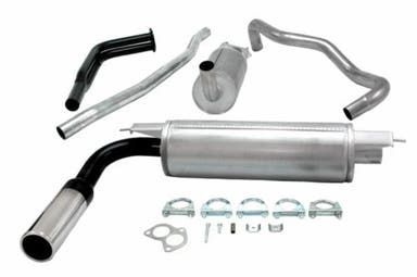 Eksosanlegg for Volvo 240, 1976-88, 2" sport uten katalysator