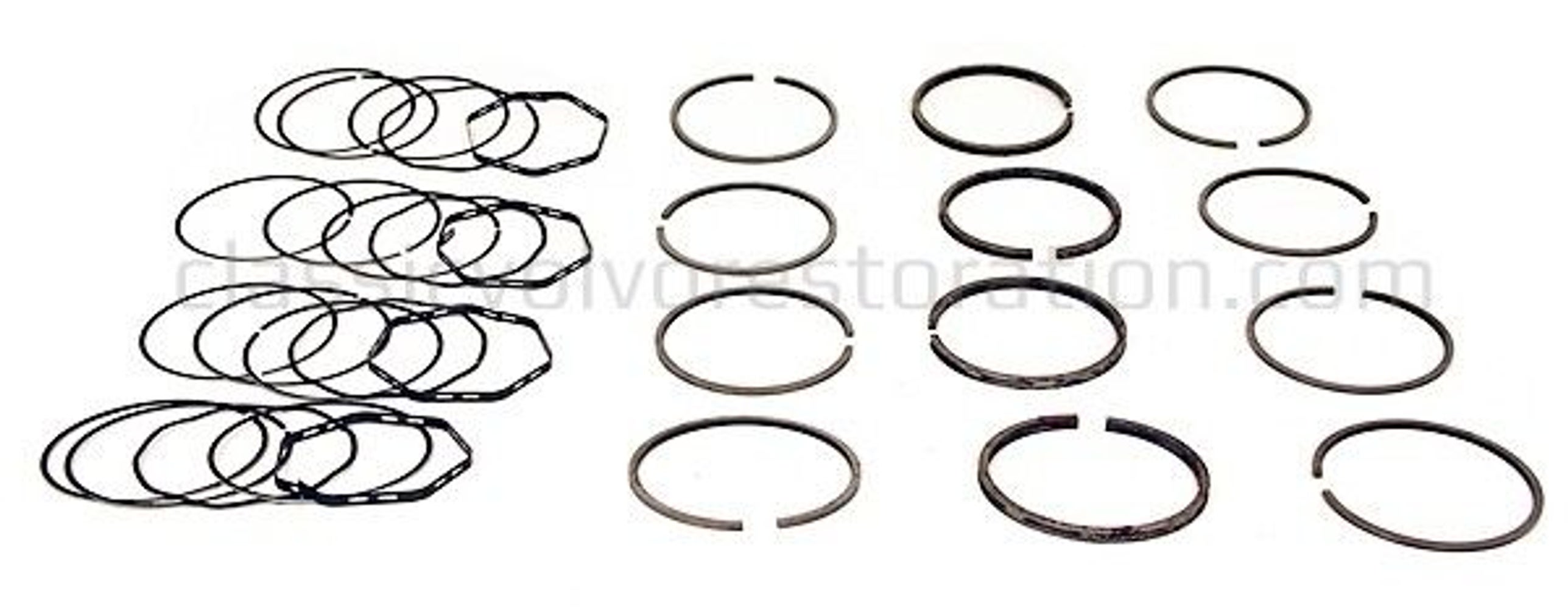 Stempelringsett for Volvo B4B, B14 standard — bild 2 av 2
