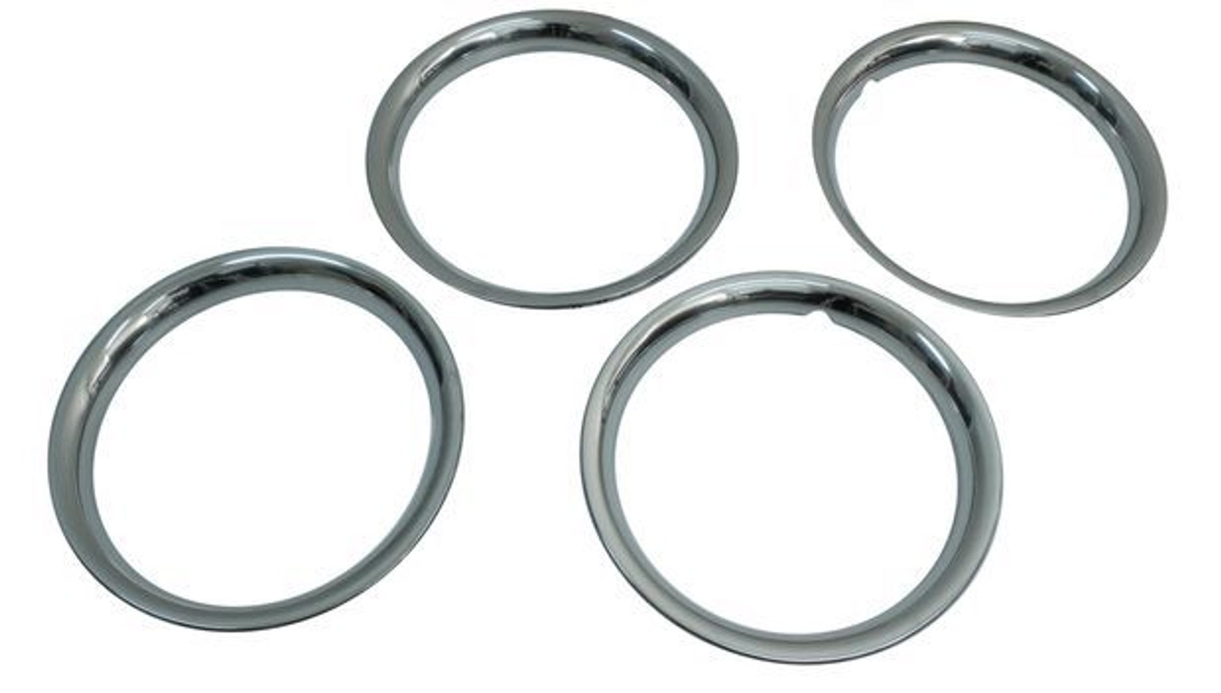 Felgsett 15" rustfritt stål