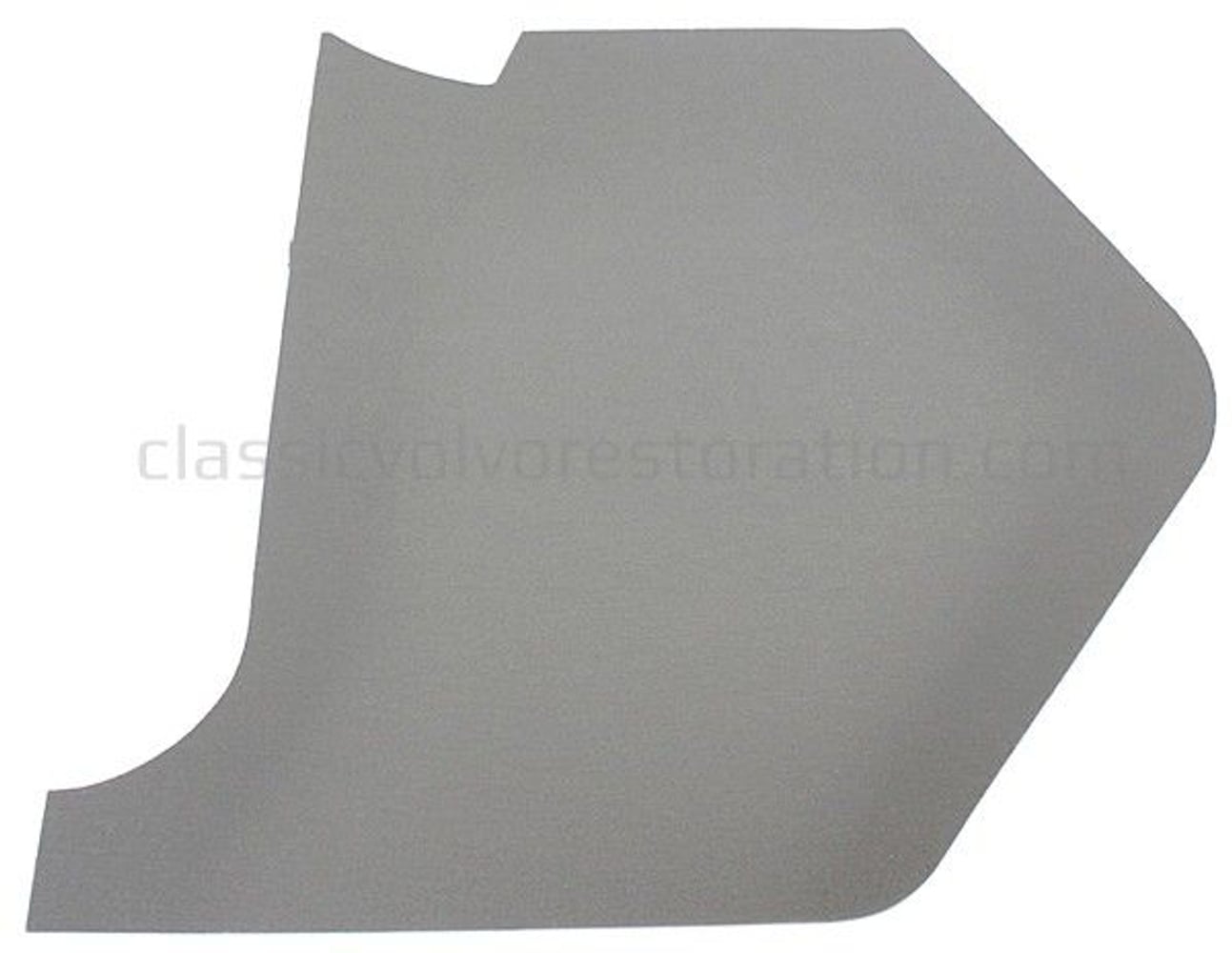 Torpedopanel venstre grå