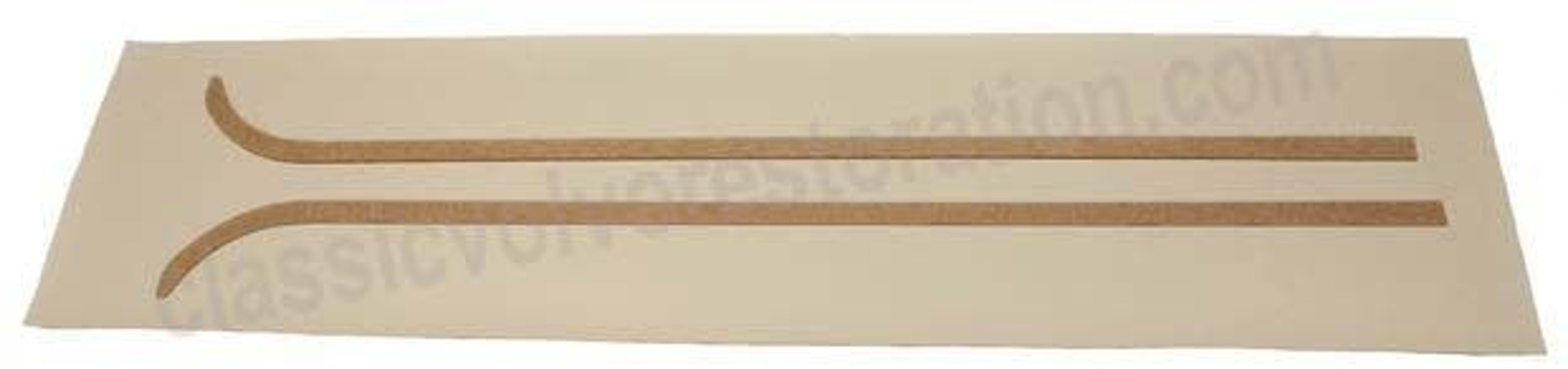 Paneler B-stolpe for Volvo PV544 1958-60, US beige