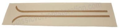 Paneler B-stolpe for Volvo PV544 1958-60, US beige