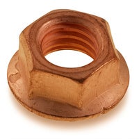 Mutter grenrør UNC 3/8-16 kobber