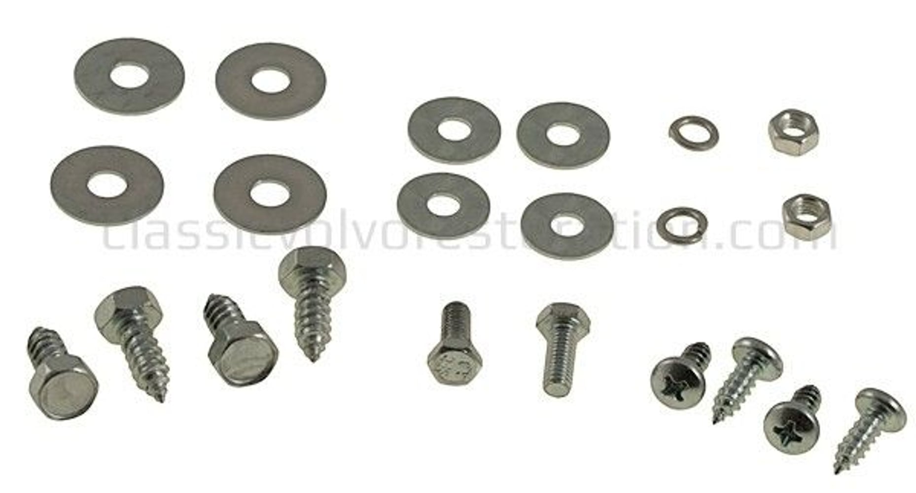 Monteringssett Støvskjerm bak