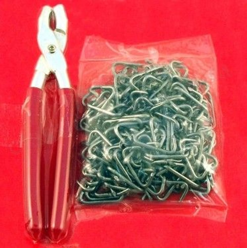 Tang med clips for trekkmontasje