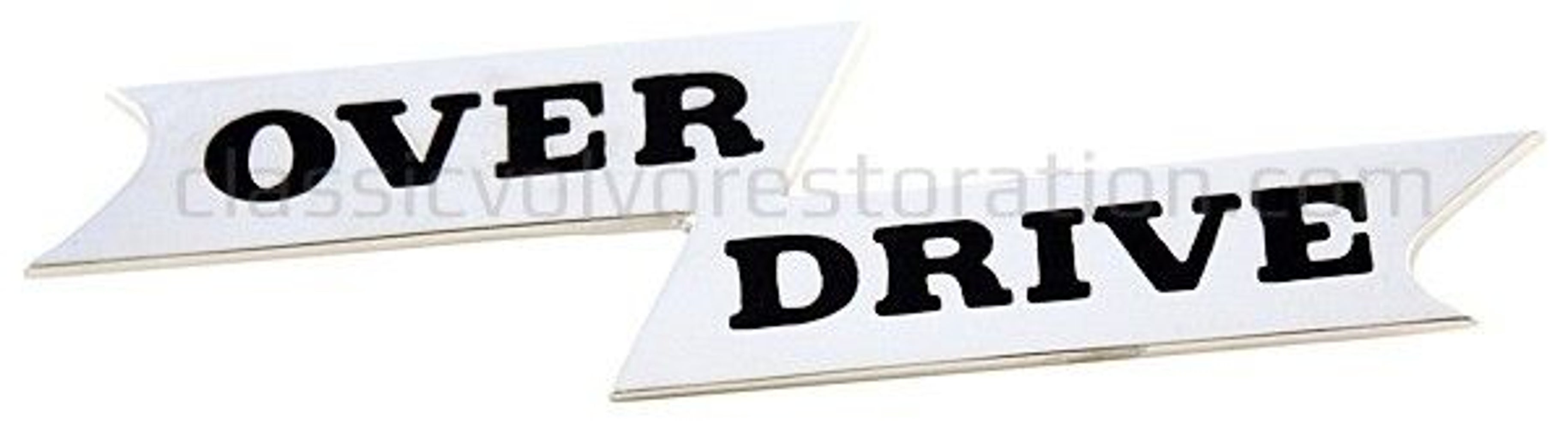 Emblem "Overdrive" til Volvo Amazon -64