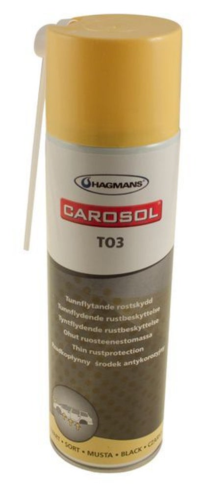 Rustbeskyttelsesspray svart 500ml