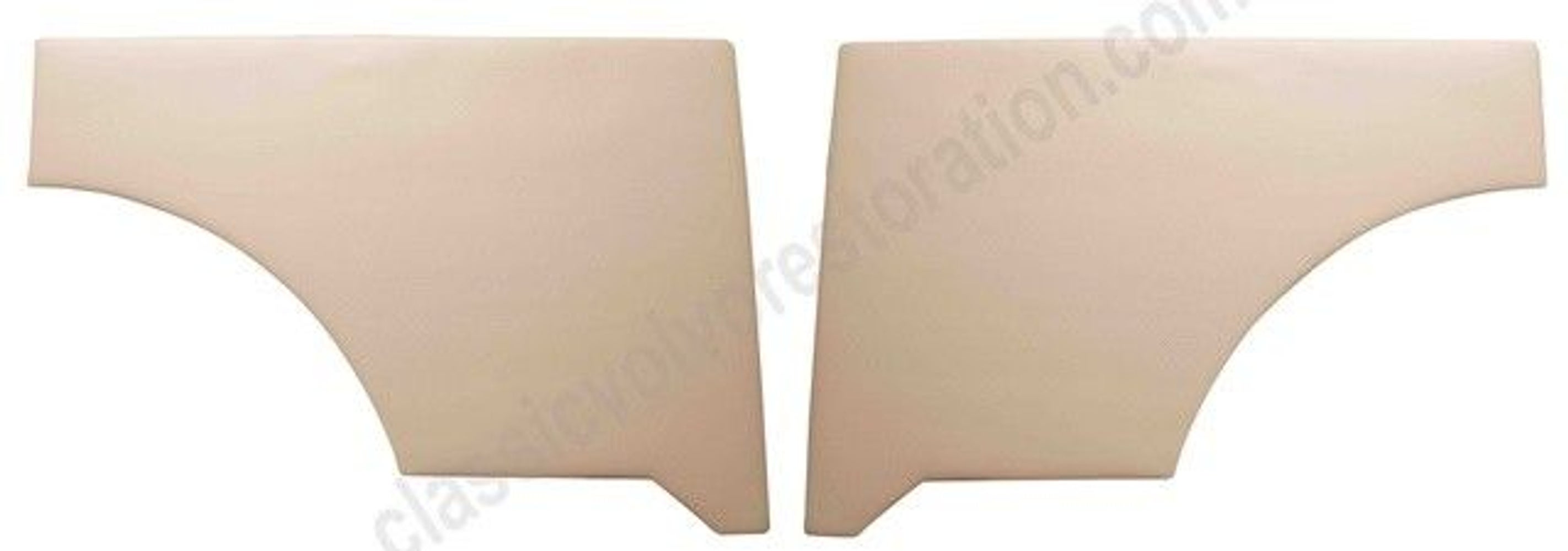 Paneler Bakside for Volvo Duett 1962-63 nougat