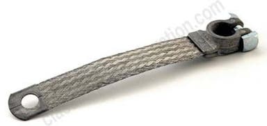 Jordledning batterihus for Volvo Amazon, Amazon Kombi, lengde 6"-150 mm