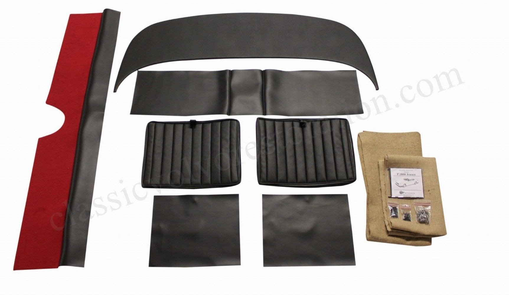 Baksetetrekk komplett