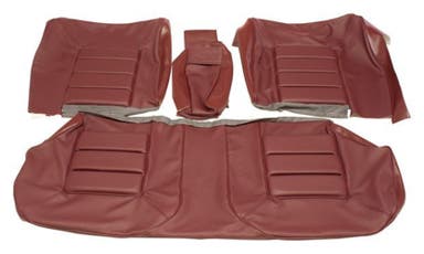 Baksetetrekk til Volvo 140GL, 164 1970-74 burgunderfarget ch 22323-