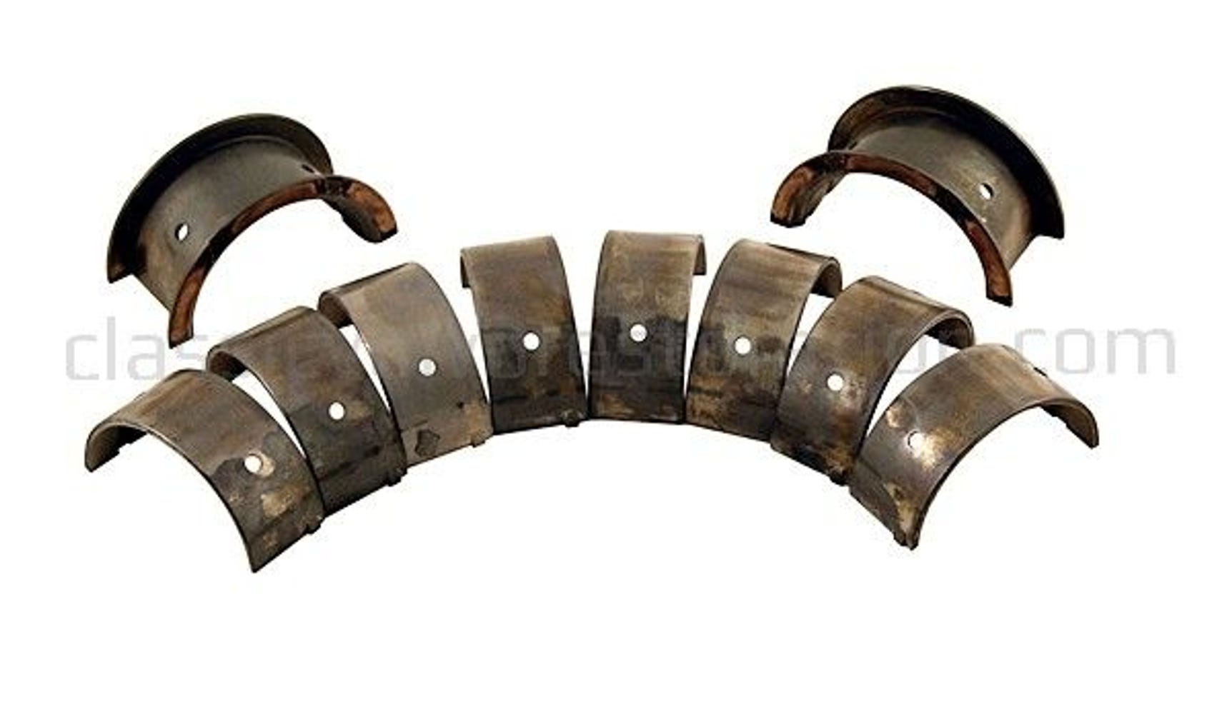 Hovedlagersett for Volvo B18, B19, B20, B21, B23 -84 ud 0,040"