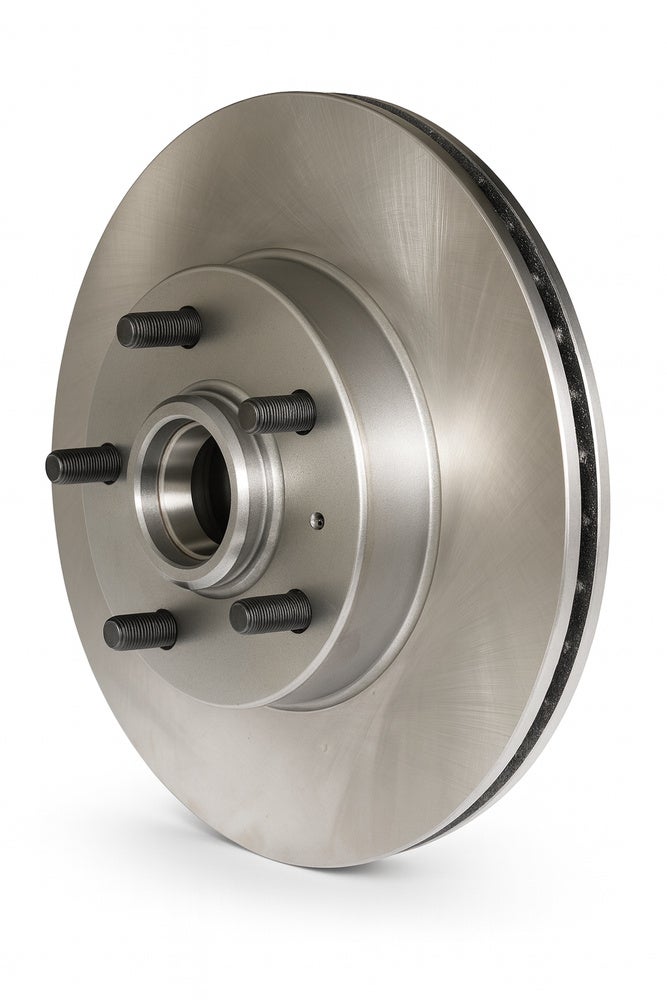 Bremseskive foran med nav – Volvo 740, 760 – ventilert 262 mm Girling — bild 2 av 2