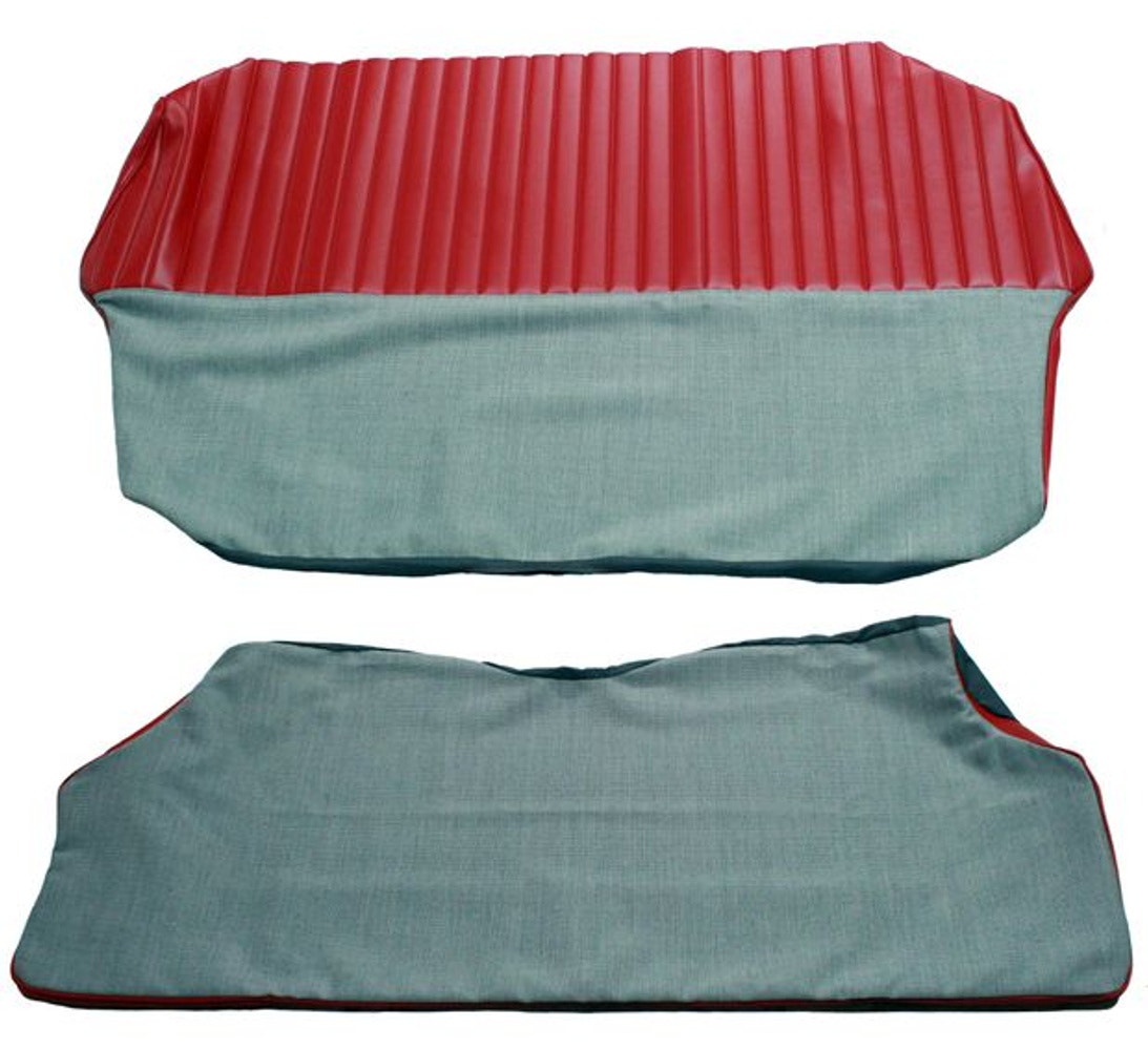 Trekk baksete rød/grå Alt.1