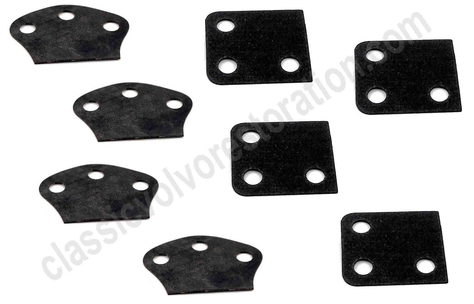 Gummi avstandssett hengsler for Volvo Duett