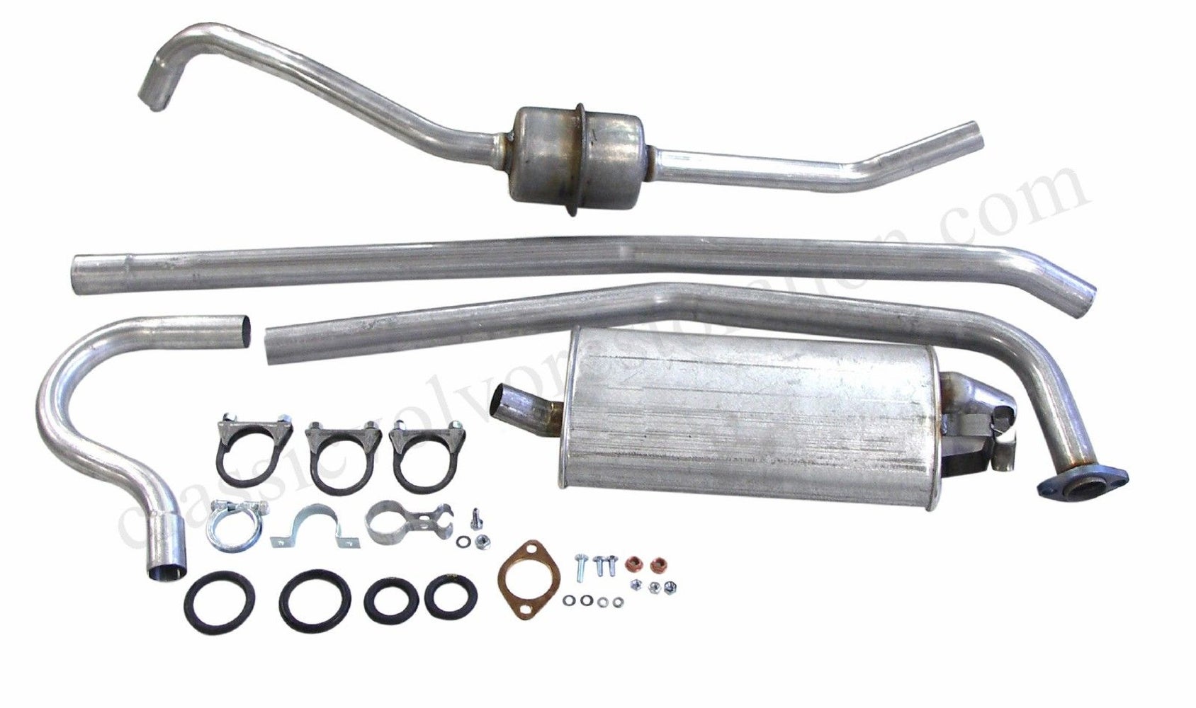 Eksosanlegg for Volvo Amazon Kombi, 1962-66, B18 — bild 1 av 3