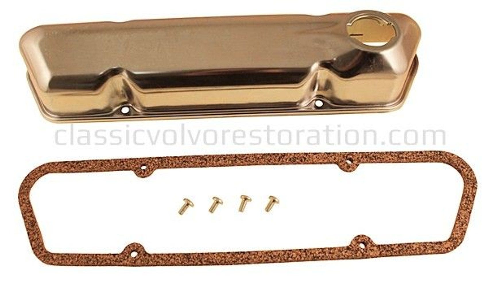 Ventildekselsett til Volvo B18, B20 1965-76, sink — bild 2 av 2