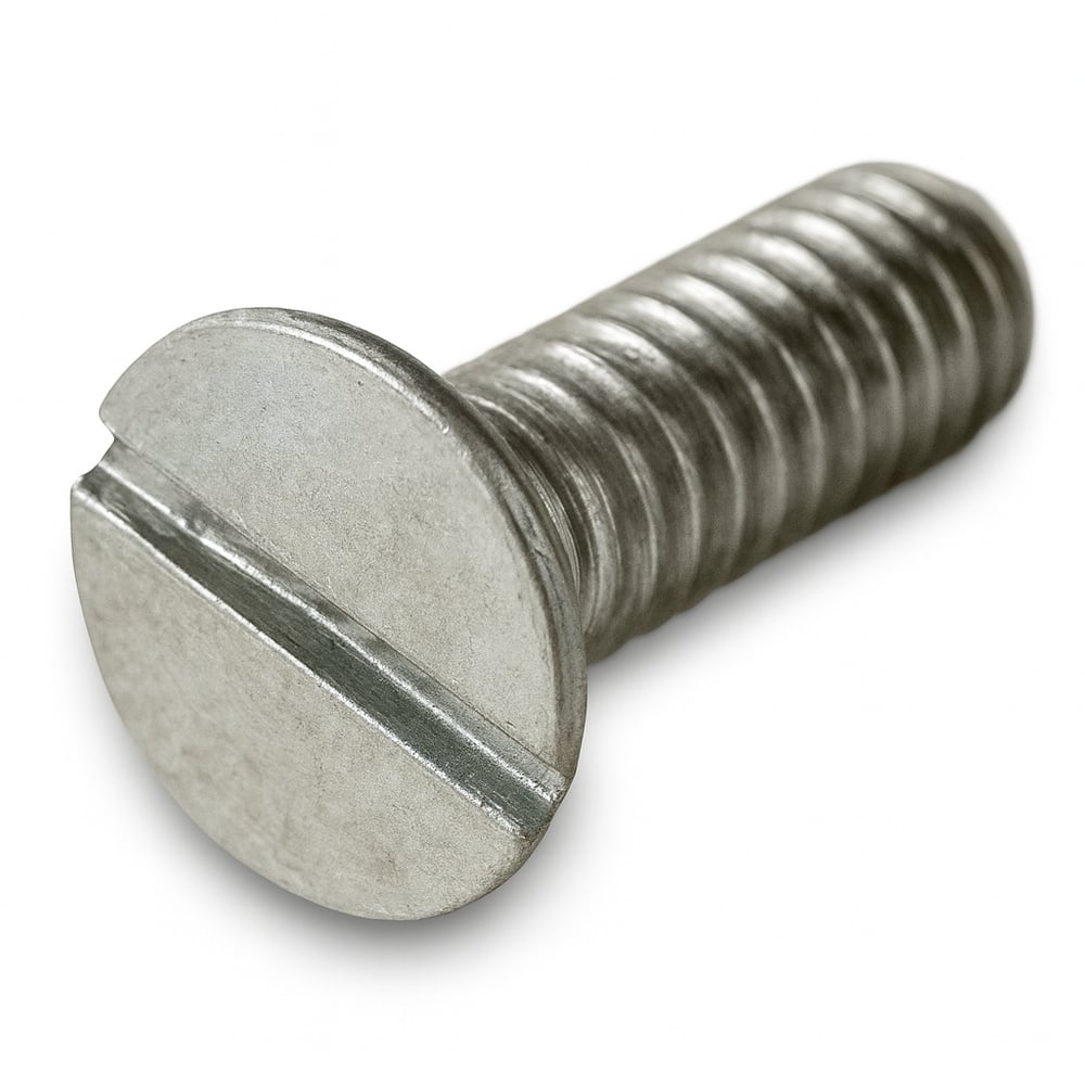 Skrue bunnplate i lås