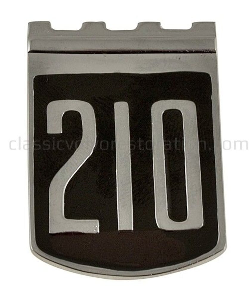 Emblem "Volvo 210" for Volvo 210 1965-68 — bild 2 av 2