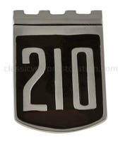 Emblem "Volvo 210" for Volvo 210 1965-68 — bild 2 av 2