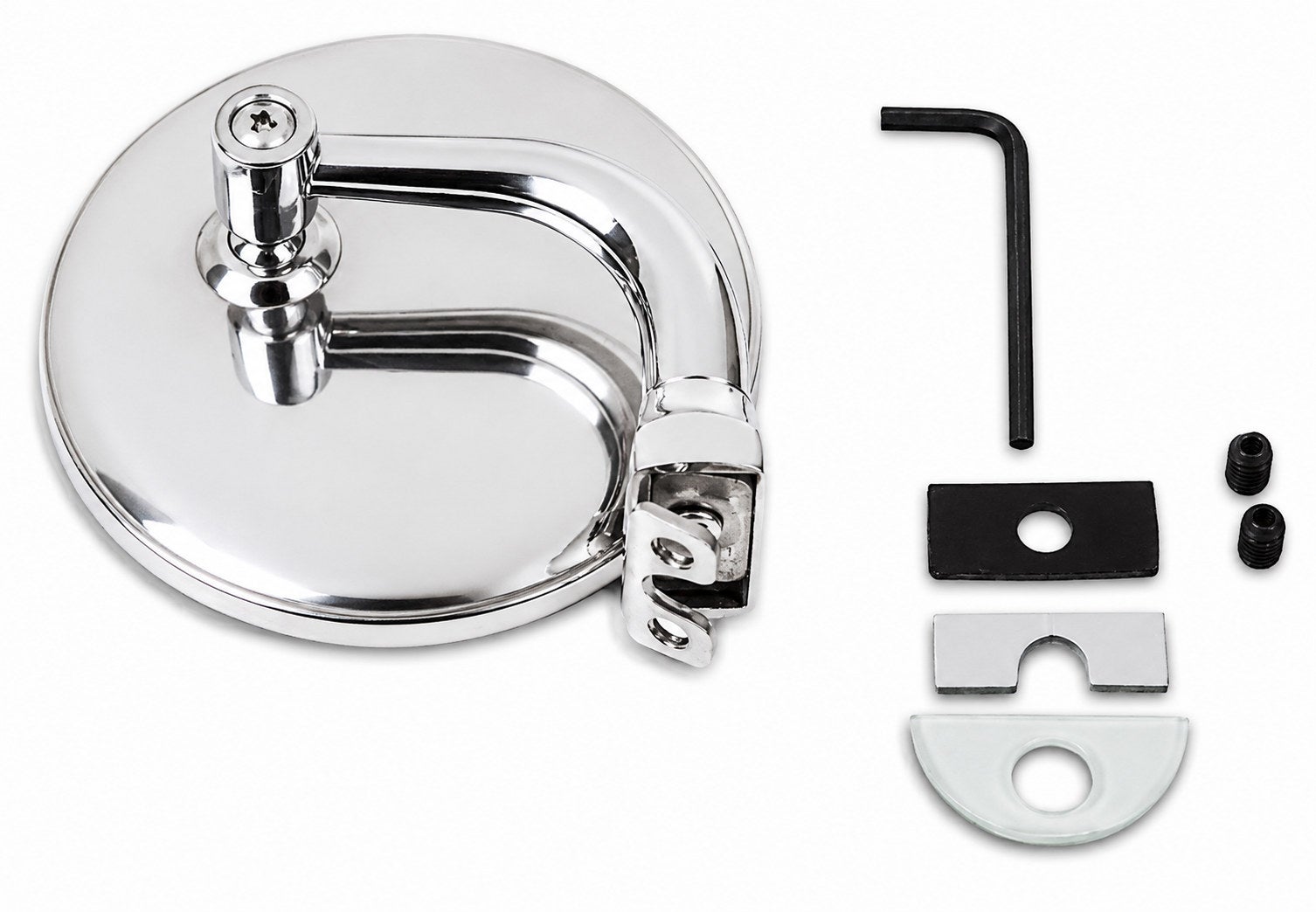 Sidespeil til dør – Peep Mirror 4" – Volvo PV 444, 544 — bild 2 av 3