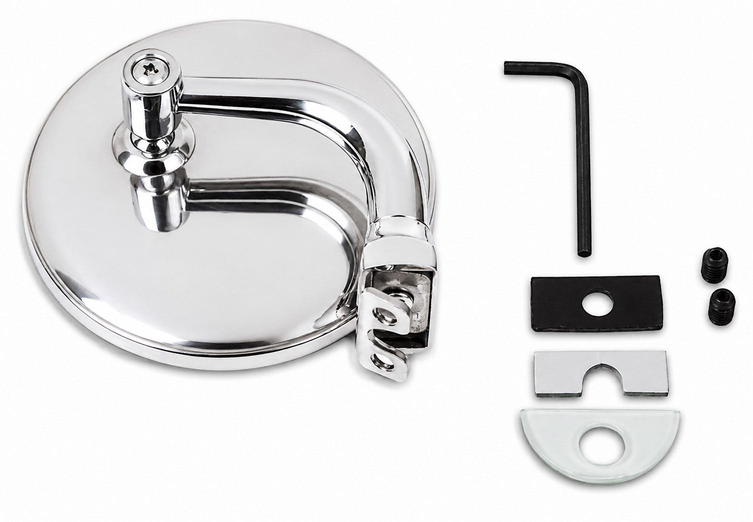 Sidespeil til dør – Peep Mirror 4" – Volvo PV 444, 544 — bild 2 av 3
