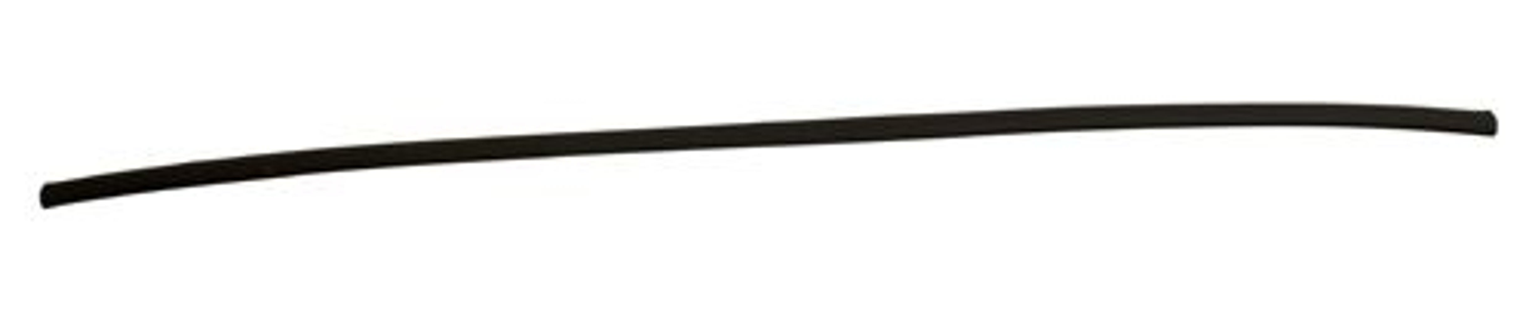 Dekorlist V-vindu øvre for Volvo 940, 960, S90, V90, svart