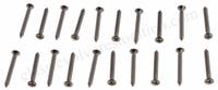 Monteringssett for frontruteramme innvendig for Volvo Amazon, krom — bild 1 av 2