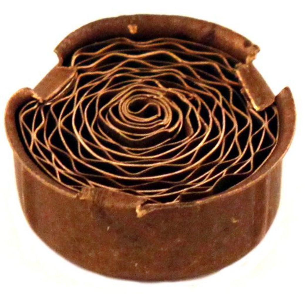 Flamskjerm veivhus (messing)