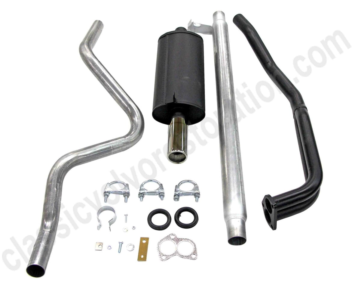 Eksosanlegg for Volvo Amazon Kombi, 1967–69, 2" sport