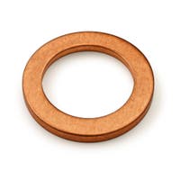 Kobberskive 10,3x15,7x0,8 mm for Volvo PV444, PV544, Duett, Amazon, Amazon Kombi, 1800 — bild 1 av 2